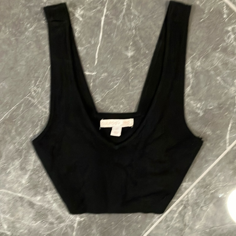 Black Crop Top Culpos x INC